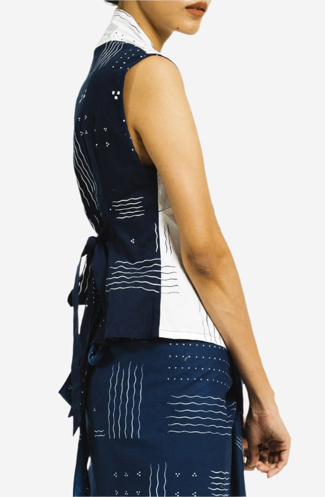 "Ombak Laut" - Kebaya Santai