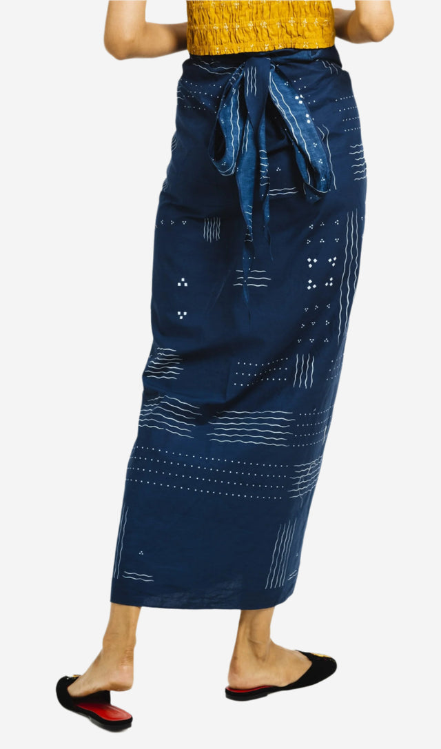 "Ombak Laut" - Wrap Skirt