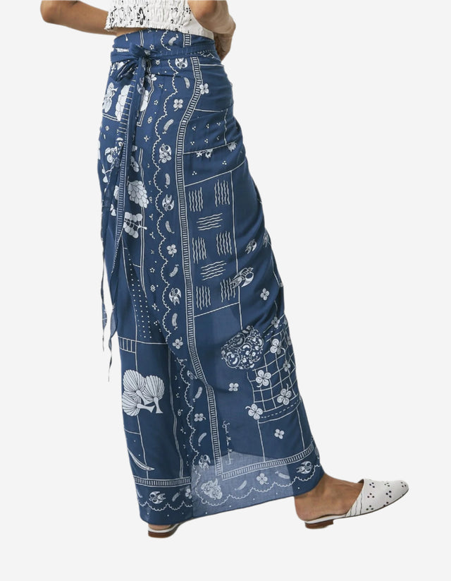 "Tambal" - Wrap Skirt
