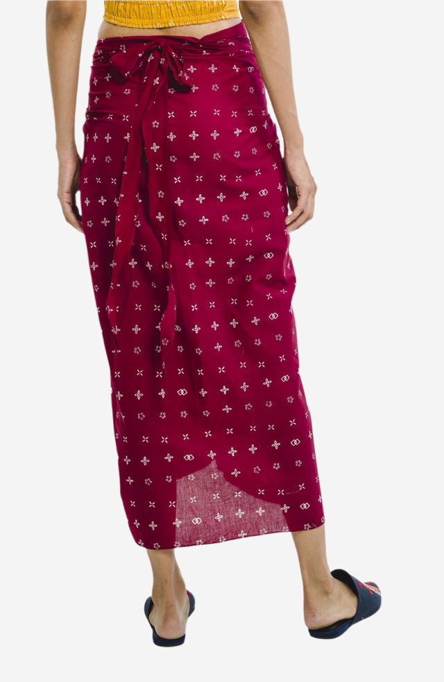 "Wiji" - Wrap Skirt