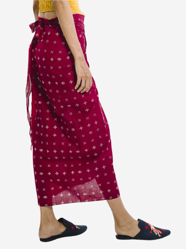 "Wiji" - Wrap Skirt