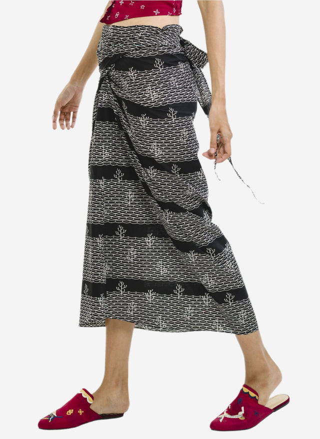 "Garam Laut" - Wrap Skirt