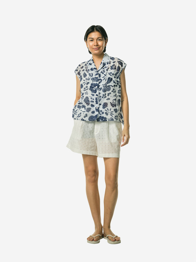 "Flora" - Padma Sleveless Shirt