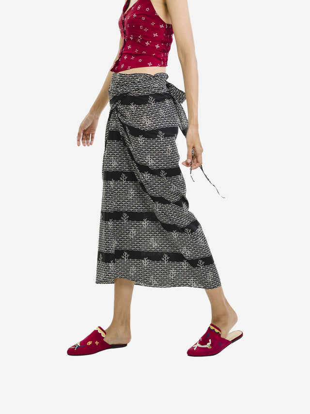 "Garam Laut" - Wrap Skirt