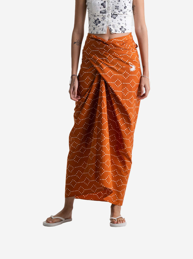 "Nitik Ayam" - Wrap Skirt