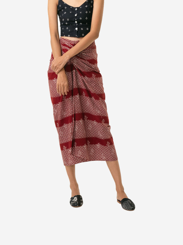 "Garam Laut" - Wrap Skirt