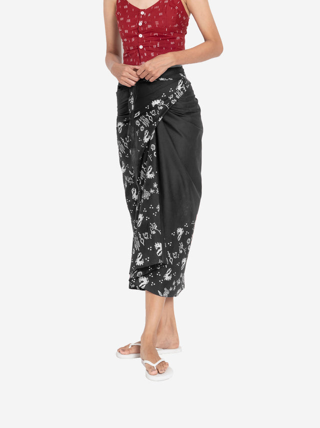 "Sejauh Mata Memandang X Dian Sastrowardoyo" "Tumbuh" - Wrap Skirt