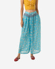 "Ayam" - Two Buttons Maxi Pants