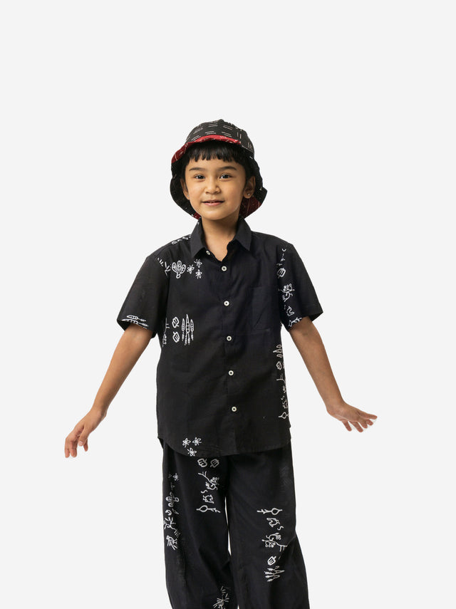 "Sejauh Mata Memandang X Dian Sastrowardoyo" "Tumbuh" - Kids Shirt
