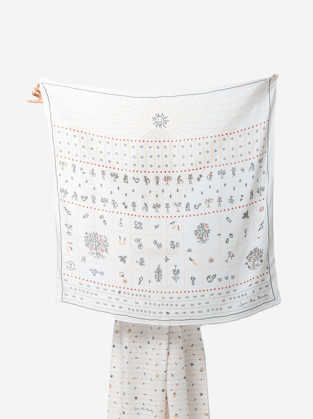 "Sejauh Mata Memandang X Dian Sastrowardoyo" "Tumbuh" Matahari - Scarf