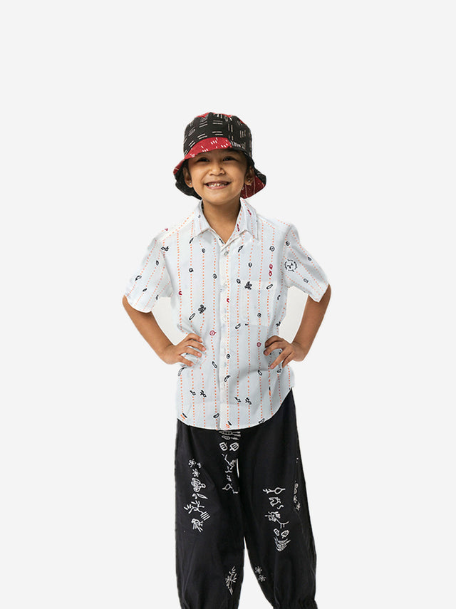 "Sejauh Mata Memandang X Dian Sastrowardoyo" "Tumbuh" - Kids Shirt