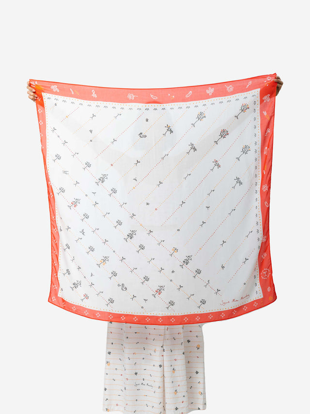 "Sejauh Mata Memandang X Dian Sastrowardoyo" "Tumbuh" - Scarf