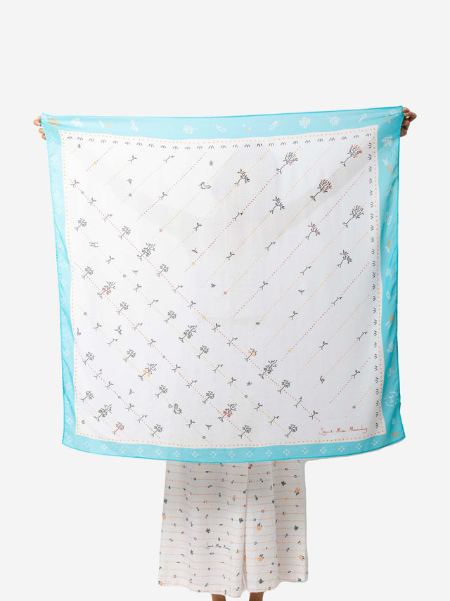 "Sejauh Mata Memandang X Dian Sastrowardoyo" "Tumbuh" - Scarf