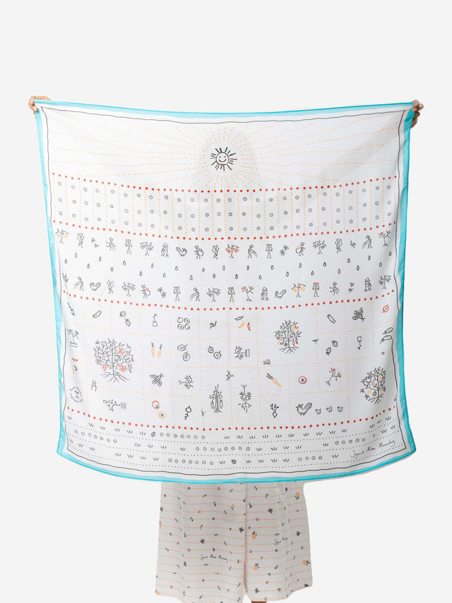 "Sejauh Mata Memandang X Dian Sastrowardoyo" "Tumbuh" Matahari - Scarf