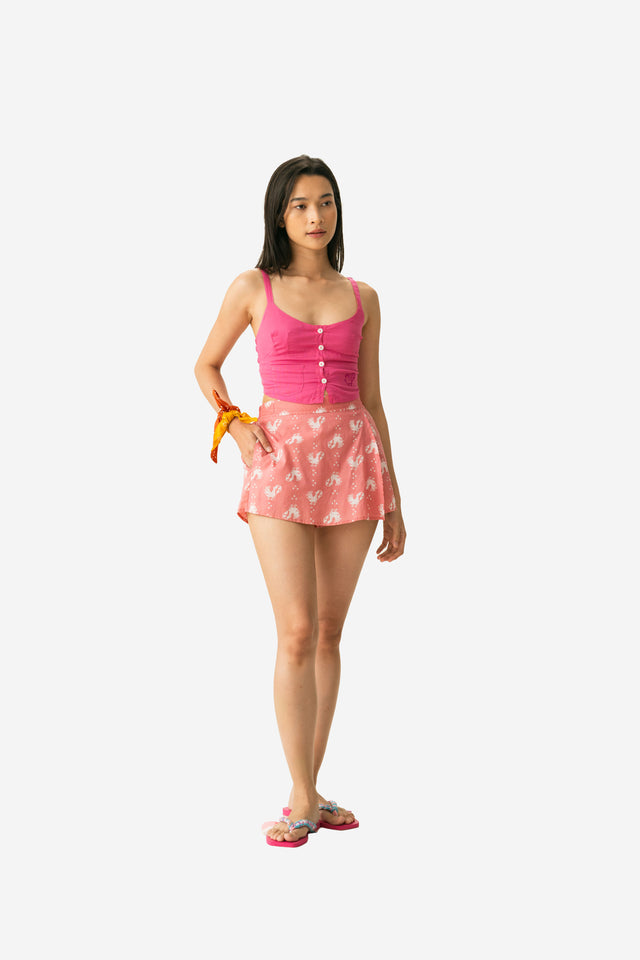 “Puspa” - Ayam Plant-Based Dye Short Lapis