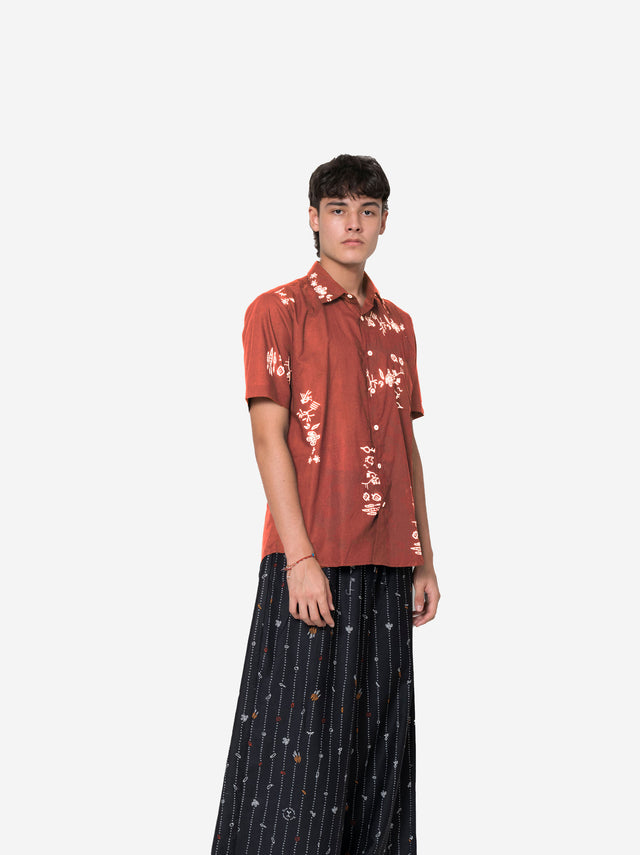 "Tumbuh" Acak - Short Sleeve Shirt