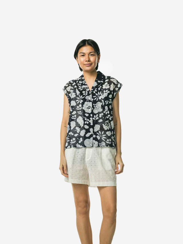 "Flora" - Padma Sleveless Shirt