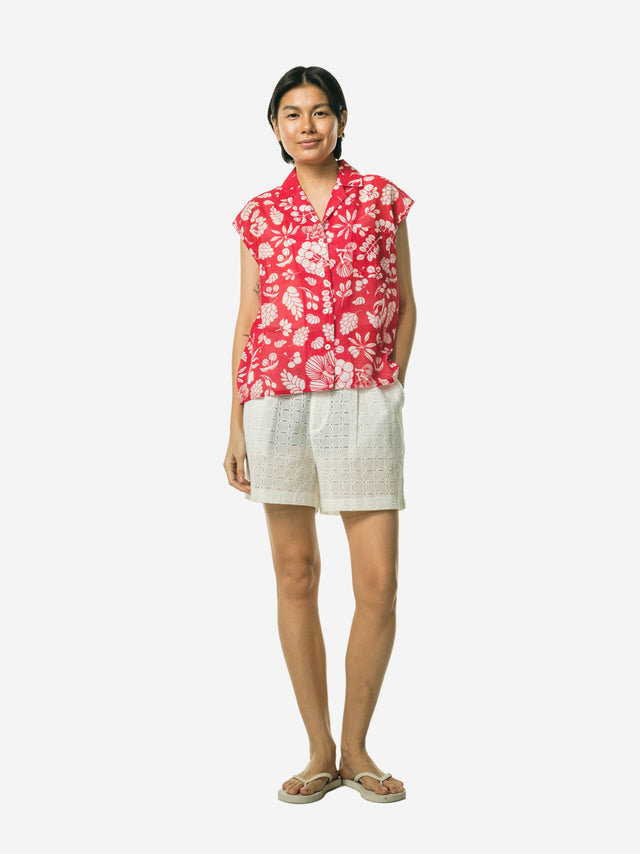 "Flora" - Padma Sleveless Shirt