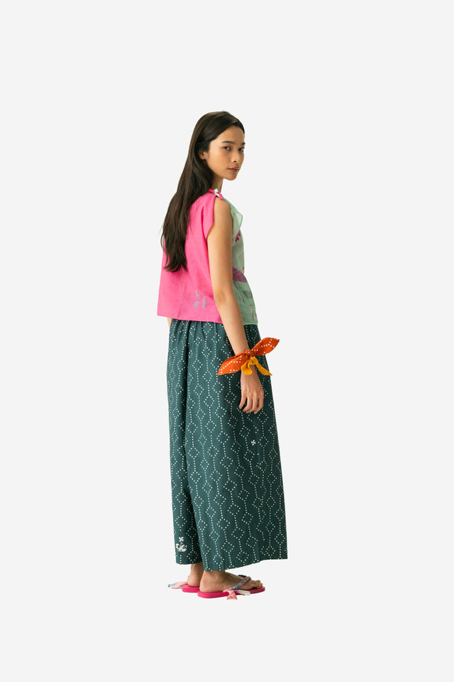 “Puspa” - Bunga Laut Boxy Top