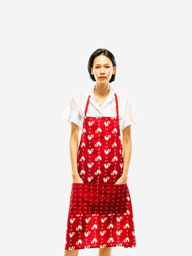 "Ayam Bija" - Long Apron