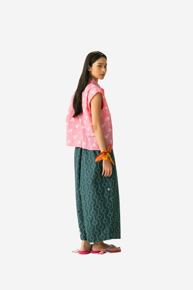 "Puspa" - Padma Sleeveless Shirt