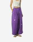 "Nitik Ayam" - Two Buttons Maxi Pants