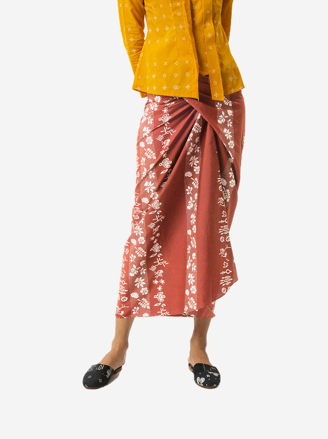 "Tumbuh" Jeda - Wrap Skirt