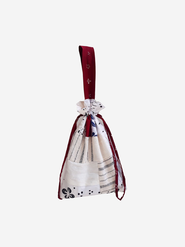 "Daur Aksen Merah" - Drawstring Pouch