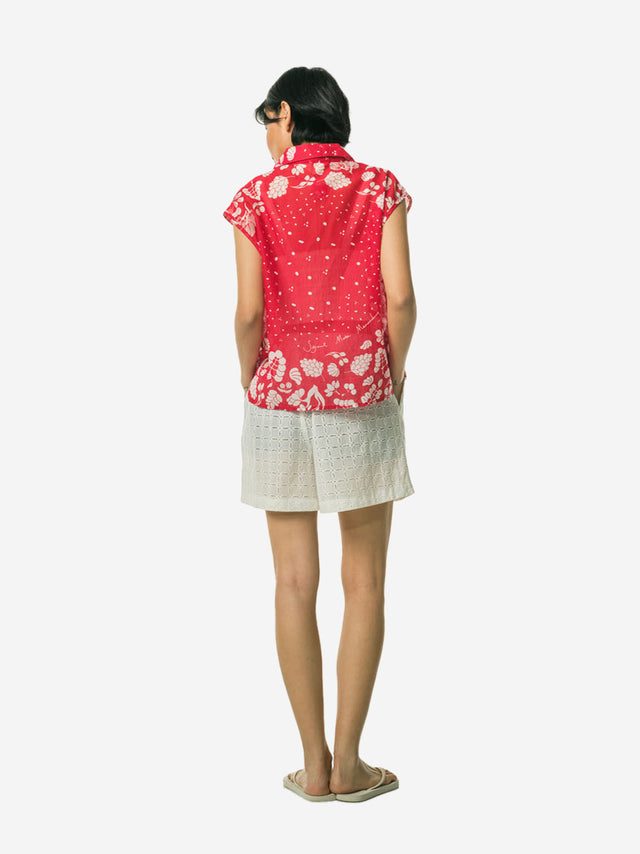 "Flora" - Padma Sleveless Shirt