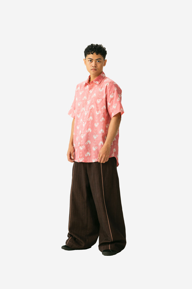 “Puspa” - Ayam Plant-Based Dye - Short Sleeve Shirt