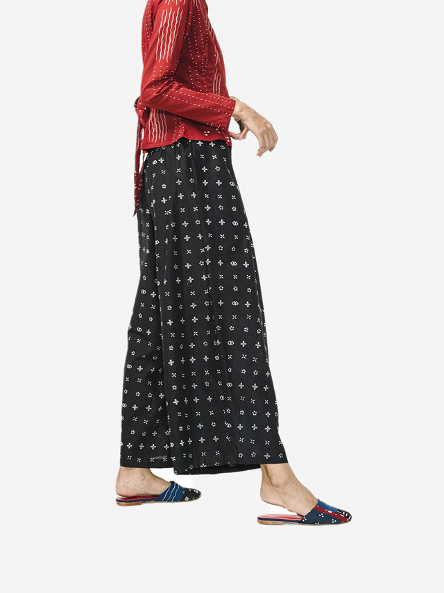 "Wiji" - Two Buttons Maxi Pants