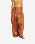 "Untaian Bunga Pencar Pagi Sore" - Two Buttons Maxi Pants