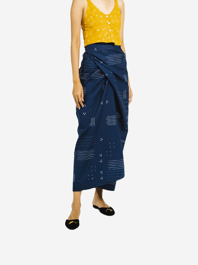 "Ombak Laut" - Wrap Skirt