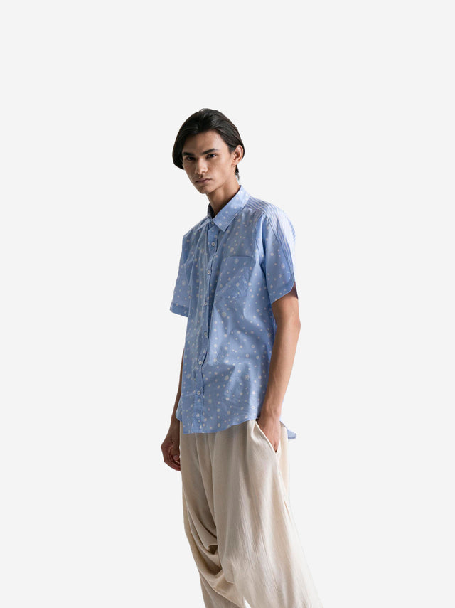 "Lapis Onde" - Short Sleeve Shirt