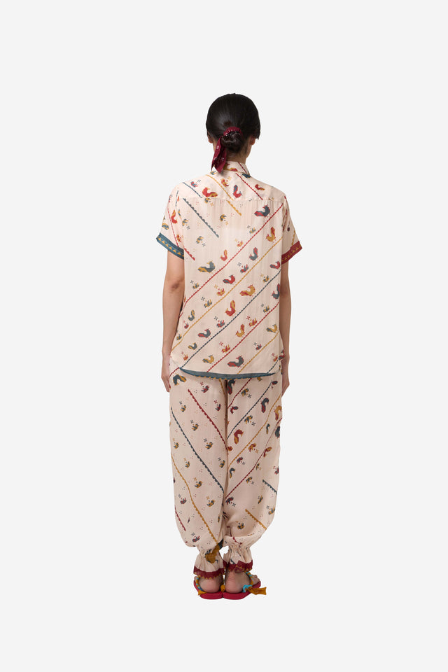 "Ayam" - Woman's Short Sleeve Shirt