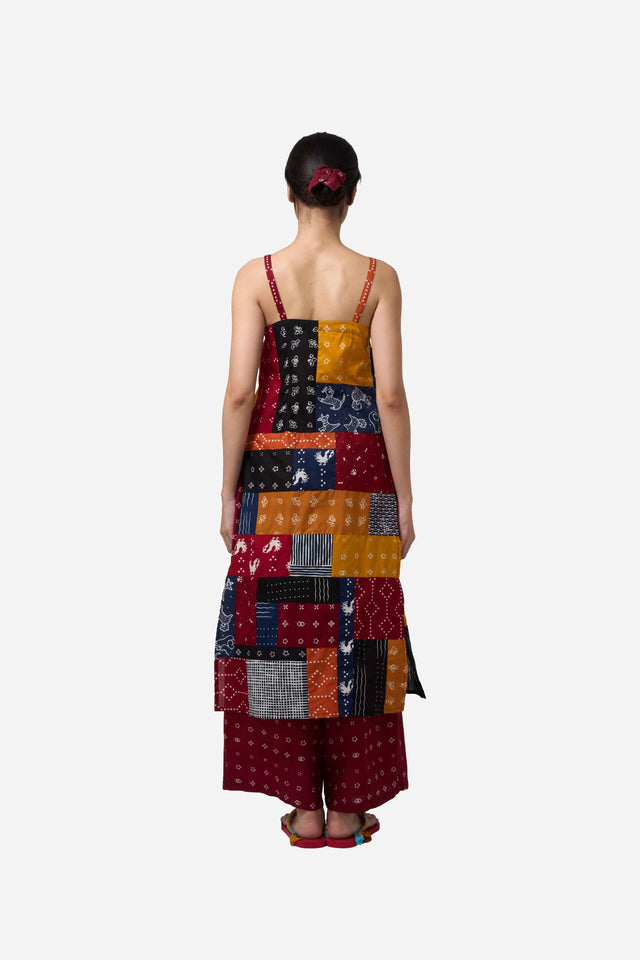 "Daur" - Long Colorful Camisole