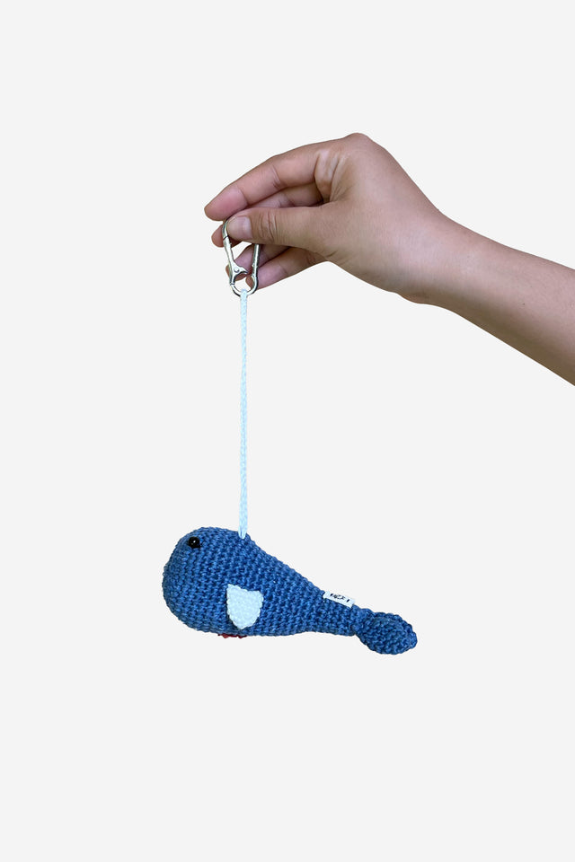 “Amigurumi” - Big Whale Charm