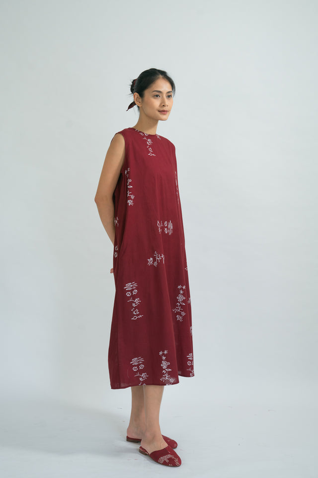 "Tumbuh" - Dara Dress