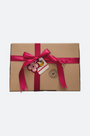 Reusable box with ribbon & decor tags (random)