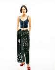 "Tambal" - Two Buttons Maxi Pants