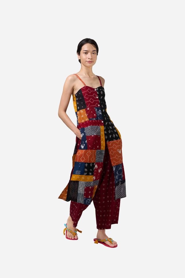 "Daur" - Long Colorful Camisole