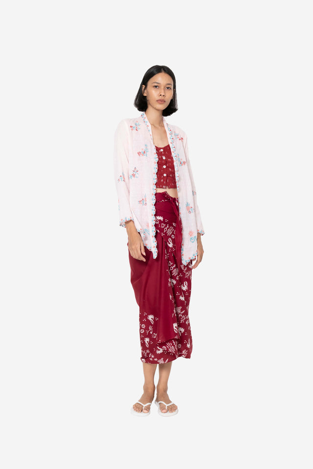 "Sejauh Mata Memandang X Dian Sastrowardoyo" "Tumbuh" - Embroidered Kebaya Encim
