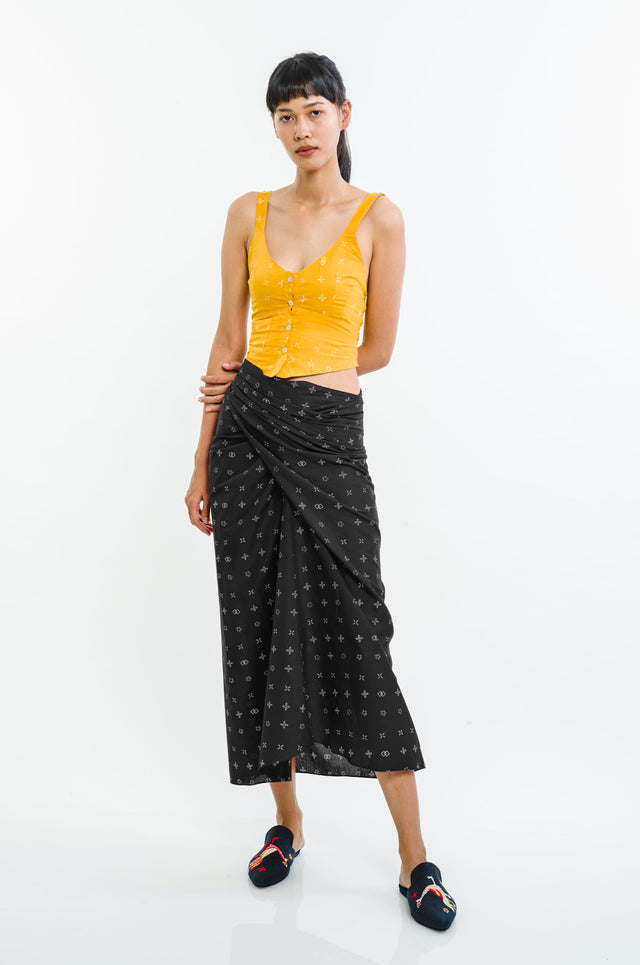 "Wiji" - Wrap Skirt