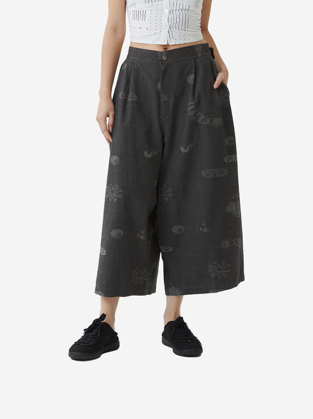 "Sejauh Mata Memandang X Eko Nugroho" - Ufo Midi Pants