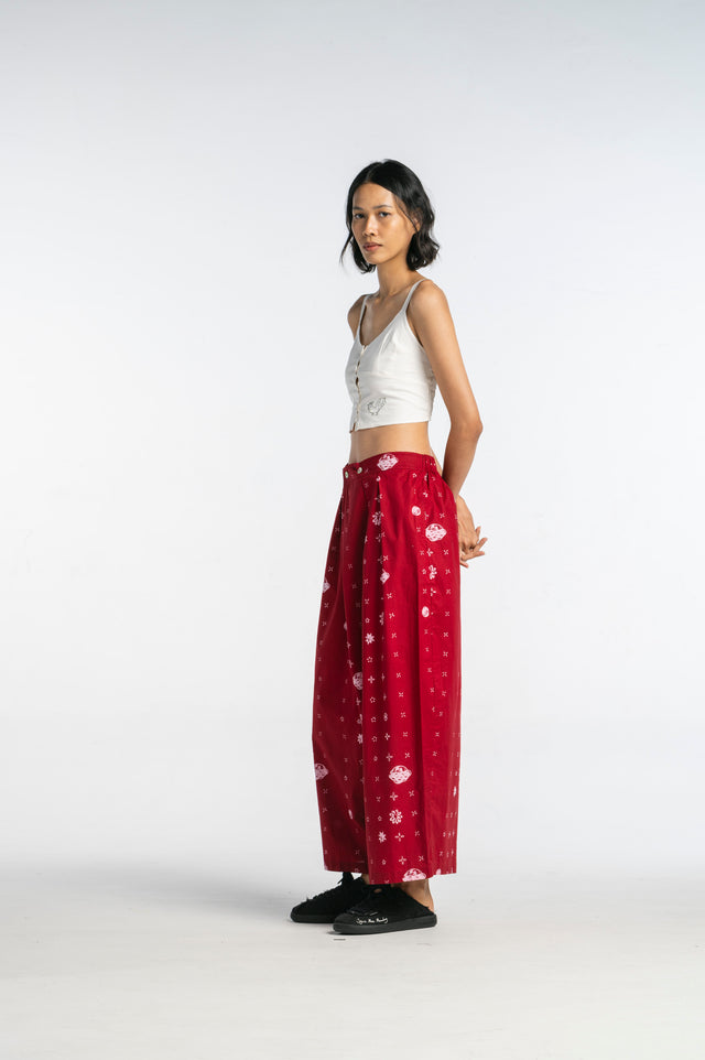 ”Sejauh Mata Memandang X Eko Nugroho” Two Buttons Maxi Pants