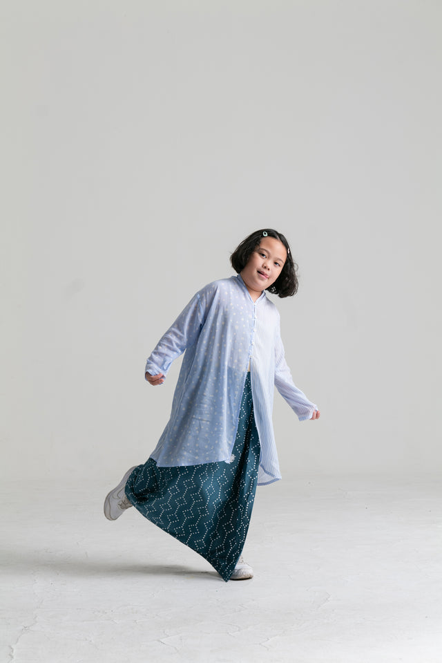 "Nitik Ayam" - Kids Sarong Skirt