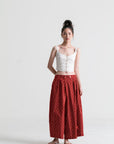 "Nitik Ayam" - Two Buttons Midi Pants