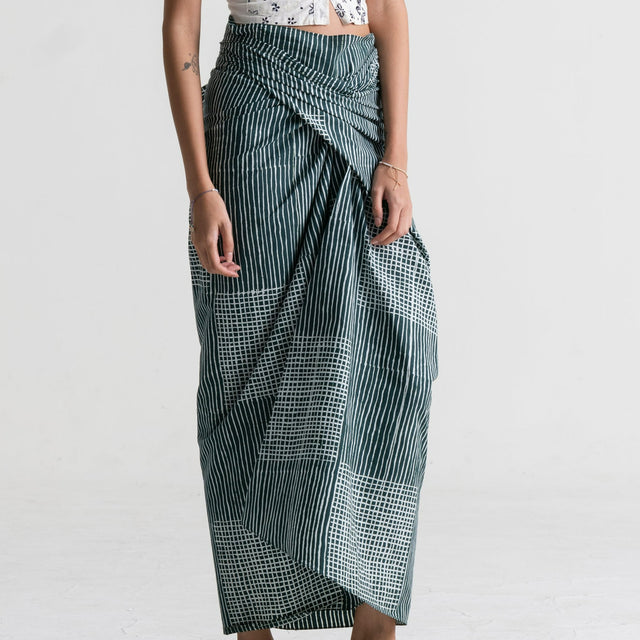 "Lapis" - Wrap Skirt