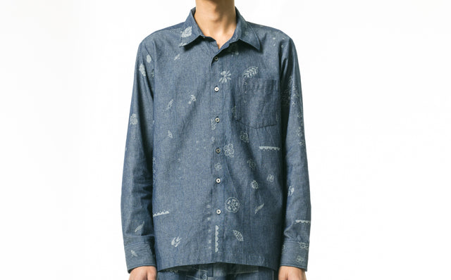 "Muara Blue" - Long Sleeve Shirt