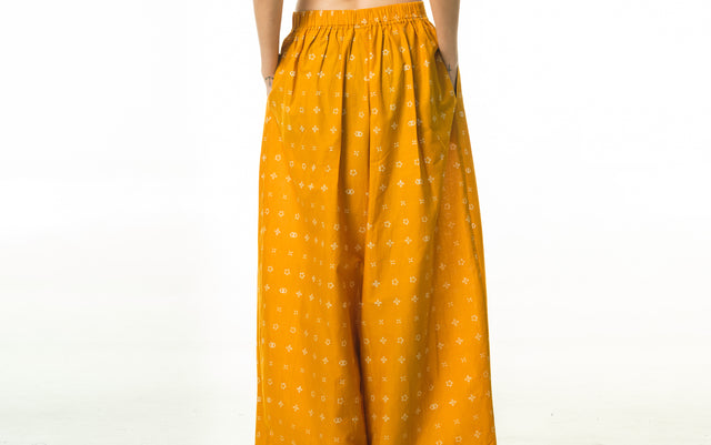 "Wiji" - Two Buttons Maxi Pants